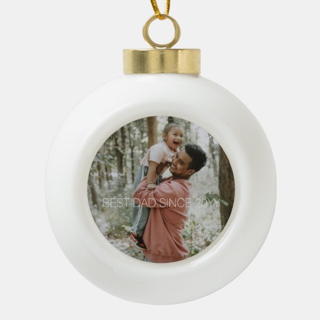 Adorno De Cerámica Tipo Bola Una foto mínima (Anverso)