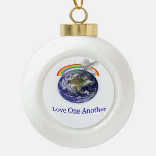 Adorno De Cerámica Tipo Bola unos a otros