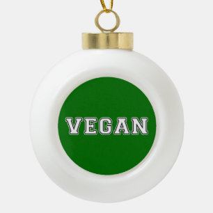 Adorno De Cerámica Tipo Bola Vegano