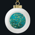 Adorno De Cerámica Tipo Bola Vincent Van Gogh Blossoming Almond Tree Floral Art<br><div class="desc">Vincent Van Gogh Blossoming Almond Tree Vintage Floral Art Blossoming Almond Tree es un cuadro de 1890 del artista holandés post-impresionista Vincent van Gogh. Almond Blossoms es un grupo de varios cuadros de 1888 y 1890 de Vincent van Gogh en Arles y Saint-Rémy, al sur de Francia, de almendros florecientes....</div>