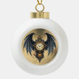 Adorno De Cerámica Tipo Bola Wings of Eternity – The Timeless Guardian. 