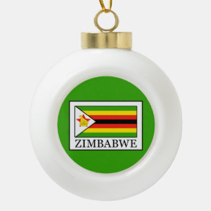 Adorno De Cerámica Tipo Bola Zimbabue