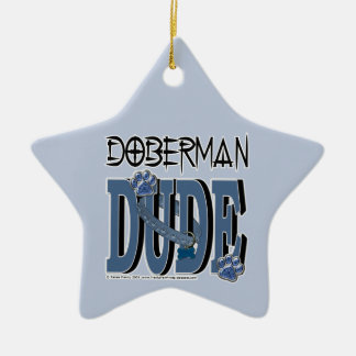 Adorno De Cerámica TIPO del Doberman