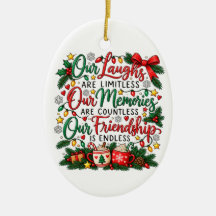 Tipografía de amistad en vacaciones de Navidad