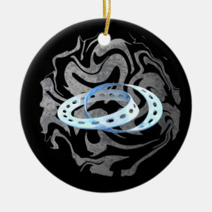 Adorno De Cerámica Tiras de Mobius