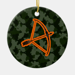 Adorno De Cerámica Tiro al arco de Camo