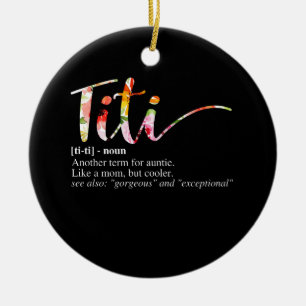 Adorno De Cerámica Titi Definición De Mujeres Otro Término Para Tí