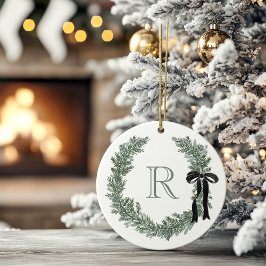 Adorno De Cerámica Toallas de papel clásicas de Escudo de guirnaldas