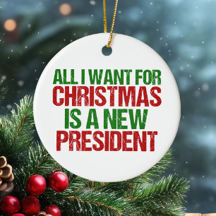 Adorno De Cerámica Todo lo que quiero de los Navidades es un nuevo pr