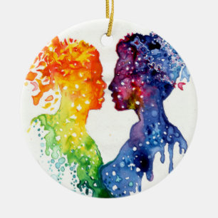 Adorno De Cerámica Todo lo que quiero navidades es tú