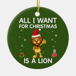 Adorno De Cerámica Todo Lo Que Quiero Para Los Navidades Es Una Feliz