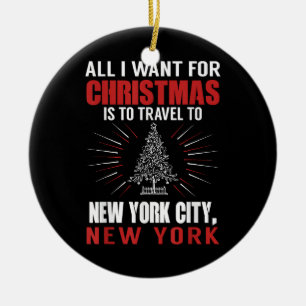 Adorno De Cerámica Todo Lo Que Quiero Para Navidades Viaje A Nueva Yo
