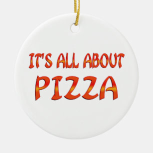 Adorno De Cerámica Todo sobre la pizza