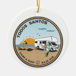 Adorno De Cerámica Todos Santos Baja California Sur México