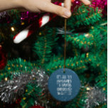 Adorno De Cerámica Todos son Navidades de la lista de traviesos de ju<br><div class="desc">Moderno y divertido, este "todo es divertido y juegos hasta que Santa revise la lista traviesa" con adorno de caída de nieve es un regalo divertido para dar a amigos y familia esta temporada de vacaciones. Presenta una imagen caligráfica/tipográfica de "todo es divertido y juegos hasta que Santa revise la...</div>