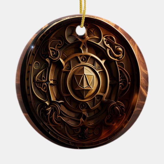 Adorno De Cerámica Token Gorby: 1 Buck Bardo (Frente)