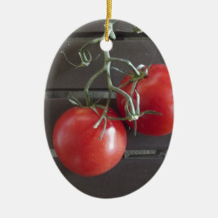 Adorno De Cerámica Tomates