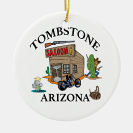 Adorno De Cerámica Tombstone, Arizona
