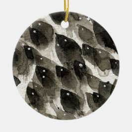 Adorno De Cerámica Tormenta de peces