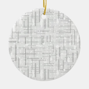 Adorno De Cerámica Tormenta del desierto, deriva de la nieve, diseño