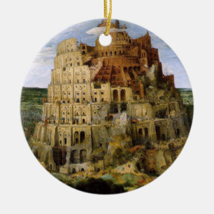 Adorno De Cerámica Torre de Babel - 1563