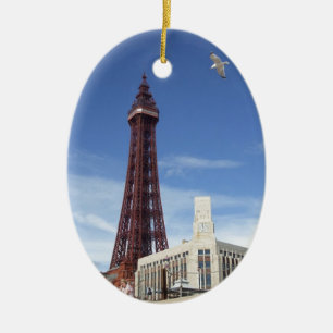Adorno De Cerámica Torre de Blackpool