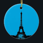 Adorno De Cerámica Torre Eiffel Viaje de París<br><div class="desc">Este diseño,  de estilo moderno,  elegante y atractivo,  atraerá inmediatamente la atención de todos los que lo rodean.</div>