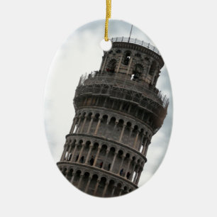 Adorno De Cerámica Torre inclinada de Pisa