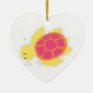 Adorno De Cerámica Tortuga marina