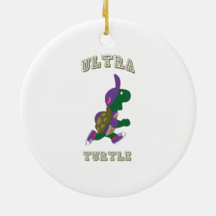 Adorno De Cerámica Tortuga ultravioleta