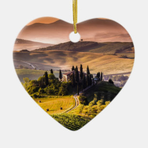 Adorno De Cerámica Toscana