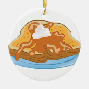 Adorno De Cerámica Tostada francesa
