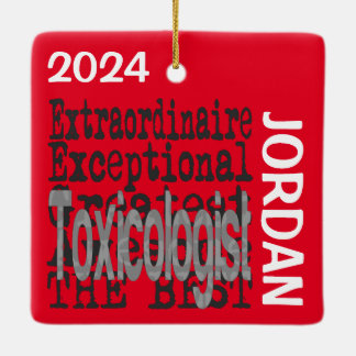 Adorno De Cerámica Toxicólogo PERSONALIZADO Extraordinario