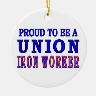 ADORNO DE CERÁMICA TRABAJADOR DEL HIERRO DE LA UNIÓN