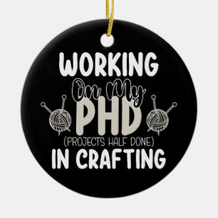 Adorno De Cerámica Trabajando En Mis Proyectos De Doctorado Mitad Hec