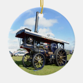 Adorno De Cerámica Traction Engine Renown