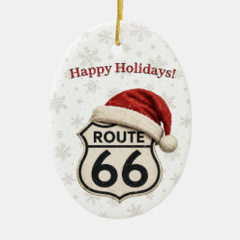 Adorno De Cerámica Tradición Familiar de Navidad Personalizada Ruta 6