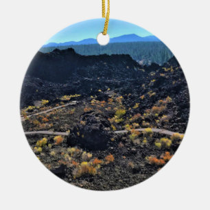 Adorno De Cerámica Trail de la mantequilla de lava, O