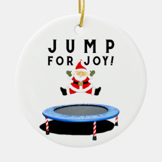 Adorno De Cerámica Trampoline Holiday Keepsake