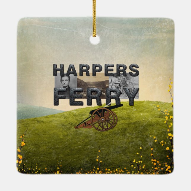 Adorno De Cerámica Transbordador de ABH Harper (Reverso)