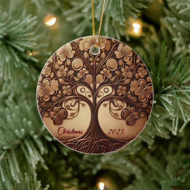 Adorno De Cerámica Tree of life Ceramic Ornament (Árbol)