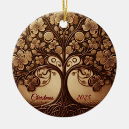 Adorno De Cerámica Tree of life Ceramic Ornament
