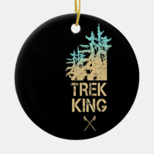 Adorno De Cerámica Trekking y senderismo Diseño Forestal al Aire Libr