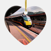 Tren negro, en la estación