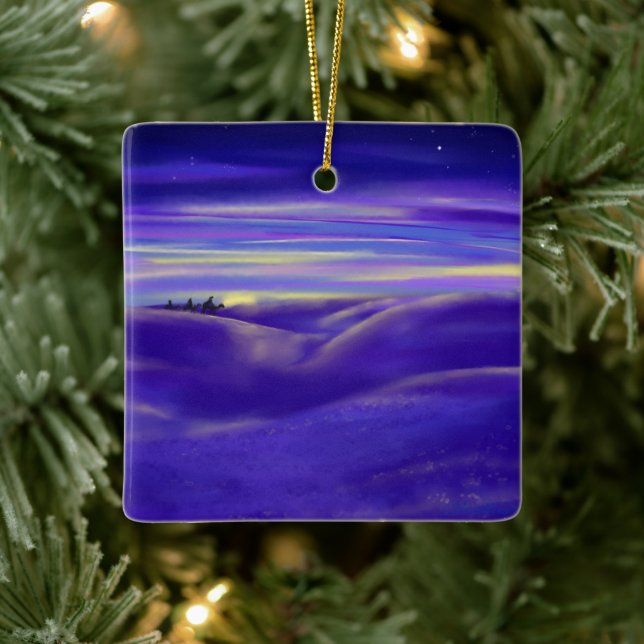 Adorno De Cerámica Tres Reyes Personalizados (Árbol)