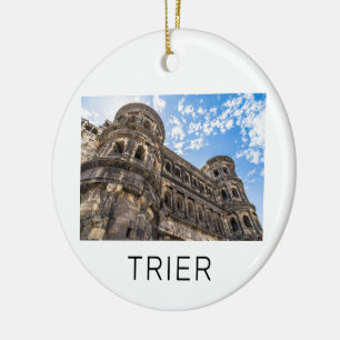 Adorno De Cerámica Trier Porta Nigra Renania Palatinado Alemania