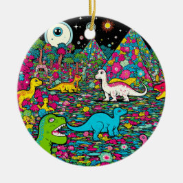 Adorno De Cerámica Trippy