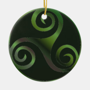 Adorno De Cerámica triskell