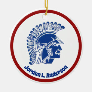Adorno De Cerámica Trojan Kenosha Wisconsin de Tremper