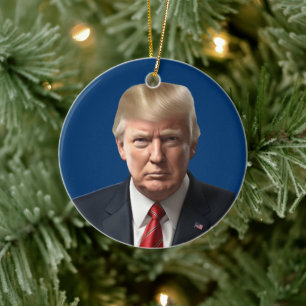 Adorno De Cerámica Trump